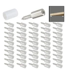 50PCS Self-tapping Screws For Cabinets Non-slip Sleeve Shelf Pins, Laminate... New. Price: $18.42.
