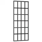 Glass Door Interior Sliding Barn Esg And Aluminum Black Vidaxl New. Price: $195.99.