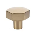 Emtek 86458US4 1.5 Mod Hex Cab Knob, Satin Brass New. Price: $7.99.