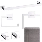 Yacvcl 5-PIECE Bathroom Hardware Accessories Set 23.6 Inch Towel Bar Modern New. Price: $85.10.