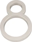 Atlas AVN8-L-BRN Modern Avalon #8 Large (c-c) Brushed Nickel New. Price: $39.74.