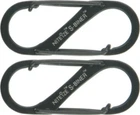 Nite Ize S-biner #1 Black Knife SB1-2PK-01 Titanium Finish. Two Pack 9/16" X New. Price: $12.86.