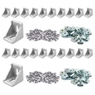 20 Sets Series Aluminum Extrusion Profiles Corner Bracket 1010 90 Deg Righ... New. Price: $33.88.