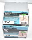 Hillman Fas Tite Roofing Plastic Cap Nails Electro Galvanized 1-1/4" 12 Gauge New. Price: $15.98.