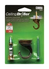 Cobra Brown/silver Steel Screw-in Self-drilling Ceiling Hook 30LBS. Cap (5-PACK) New. Price: $21.84.
