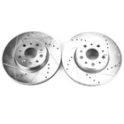 Powerstop Evolution Drilled Slotted Rotors Pair Front For Chevrolet Camaro New. Price: $225.08.
