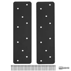2 Pcs 11.8"X3" Straight Steel Flat Plate For Pergola Heavy Duty Mending Pla... New. Price: $34.86.