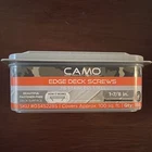 Camo Edge Deck Screws 1-7/8 Stainless Steel 350 New. Price: $51.28.
