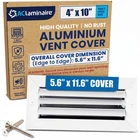 4X10 Inch (duct Opening) Aluminum 1-WAY Air Flow Vent Hvac Cover Fo New. Price: $47.73.