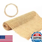 Cane Webbing 24"X3.3FT Natural Rattan Roll Chair Caning Material 7MM Aperture. Price: $83.94.