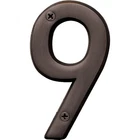 Hy-ko Series In. Oil Rubbed Bronze House Number Nine BR-42OWB/9 New. Price: $7.69.