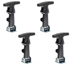 Buyers Products WJ201U, Set Of (4) 4-7/8" Easy Grip Rubber Hood Catches W/ New. Price: $25.95.