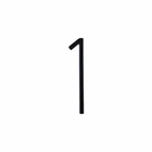 Hillman Group 844711 5IN. #1 Distinctions Floating Mount House Number, Black New. Price: $13.95.
