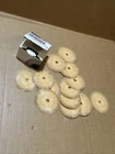 3M 30131 Radial Bristle Disc 6 Micron Peach 3" 3/8" Polish & Finish (box Of 27) New. Price: $105.00.