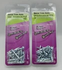 Packs Hillman Metal Trim Nails 7/8" Zinc-plated No. 122534 New. Price: $7.99.