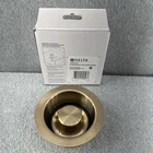 Delta 72030-CZ Kitchen Sink Disposal Flange & Stopper Champagne Bronze Brass New. Price: $39.99.
