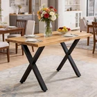 Lbslmjb 28 Metal Dining Table Legs Set Of 4 Heavy Duty Steel X-frame Desk New. Price: $103.41.