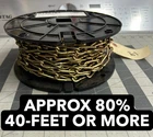 New 40' Ft Campbell Reel #3 Twist Link Coil Brass Plated Decorating Chain. Price: $41.66.