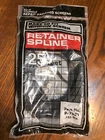 Prime 0.165" X 25' Black Window Screen Retention Spline New. Price: $6.50.