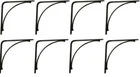 Knape & Vogt 200MAB8 Manchester 8" Antique Bronze Steel Shelf Bracket - Pack New. Price: $64.99.