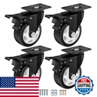 Ashgoob Inch Heavy Duty Casters Set Of Brake - 1400 Lbs Capacity Industrial New. Price: $39.41.