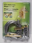 Hillman 122411 Megahook Brass-plated Silver Heavy Duty Picture Kit 100 Lb New. Price: $12.49.
