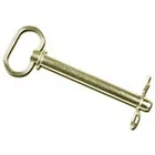 Double Hh 3/4" X 6-1/4" Yellow Zinc Plated Hitch Pin New. Price: $19.36.