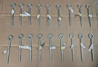 18 National Hardware Lag Screw Eyes 3/8" X Zinc Plated 230 Lb N220-715 New. Price: $39.00.