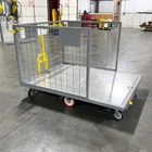 National Cart 8000857 HIC-4772-CR (crown) Towable Order Picker W/ Deck Used. Price: $1900.00.