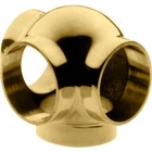 Lavi Industries Ball Tee Side Outlet For 1"" Tubing Polished Brass New. Price: $49.01.