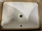 Duravit 0305490017 Starck 20-7/8" Ceramic Undermount Bathroom Sink, White*read Open. Price: $89.99.