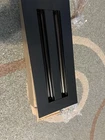 Vent Cover 12X4 Black Aluminum Slot Diffuser Register Grille Buildmart Modern Open. Price: $35.00.