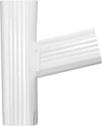 Vyh Gutter Downspout Connector 2X3 Standard High 2"X3" Right, White New. Price: $32.39.