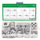 304 Stainless Steel Flat Washers Set 580 Pieces, 9 Sizes - M2.5 M3 M4 M5 M6 New. Price: $15.95.