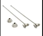 Signature Hardware SH231BN, 2-ANGLE Stop Sink Supply Kit, 5/8"C X 3/8"C New. Price: $19.00.