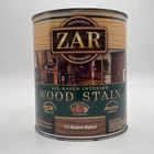 Zar Modern Walnut Oil-based Interior Wood Stain Quart 946ML 11512 New. Price: $39.95.