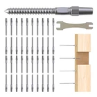 Riayer 20 Pair Cable Railing Kit, Invisible Crimp Fitting Hardw... New. Price: $133.30.