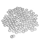 Bivethoi 100 Pcs 304 Stainless Steel Flat Washers - 1/4" Outside Diameter, 0.... New. Price: $11.25.