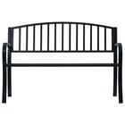 Outdoor Patio Bench Park Garden For Yard Porch Steel Vidaxl New. Price: $97.99.
