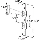 MP10385 Max Security Combo Strike 15/8 In. 11 Steel Satin Nickel Single New. Price: $16.06.