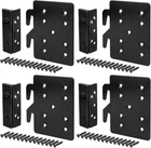 Gbgs 4 Sets Bed Frame Post Double Hook Slot Bracket, Cold Rolled Steel 5 New. Price: $23.86.
