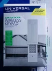 Chamberlain KLIK2U-P2 Universal Wireless Garage Door Keypad New. Price: $19.97.