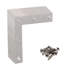 Ulifestar Stainless Steel Shape Flat Corner Brace Bracket For Wood, Metal F... New. Price: $12.76.