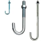 Assorted 3/8''X7'' National Hardware J, Hook Bolts Zinc New. Price: $5.95.