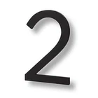 Sure-loc HNF6-2 Inch Tall Aluminum Floating House Number Black New. Price: $35.26.
