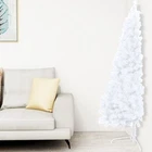 Artificial Half Pre-lit Christmas Tree With Stand Party Decoration Pvc Vidaxl New. Price: $67.99.