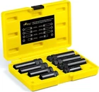 Topec 8PCS Spline Lug Nut Socket Set 5, 6, 7, 12 IN-8PIECE, Yellow New. Price: $53.75.