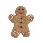 Gingerbread Men Drawer Pulls Cabinet Knobs Hand Painted Resin Dressing Table ... New. Price: $29.02.