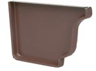 Amerimax K Slip Left End Cap 5 " Aluminum Brown New. Price: $41.10.