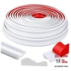 19.7FT Peel And Stick Molding Chair Rail Panel Flexible 1.26 Inch White Stylish New. Price: $37.48.